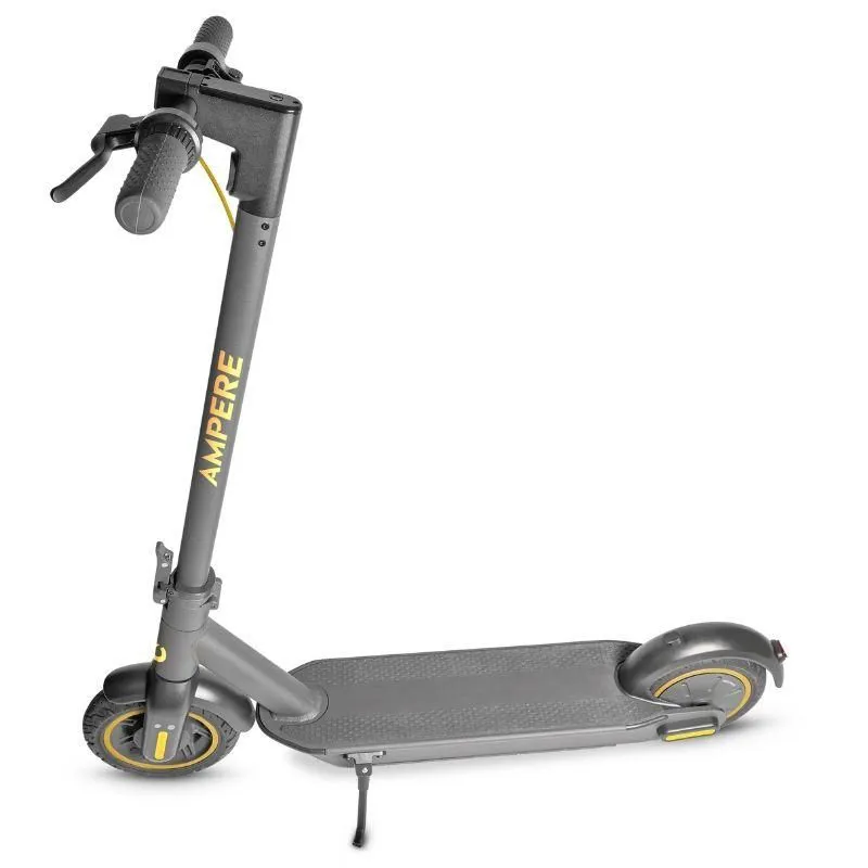 Ampere Go Electric Scooter Grey and Gold 10AH-1